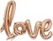 Love Foil Balloon Mylar Balloons,Valentines Day Wedding Party Decoration,2Pcs